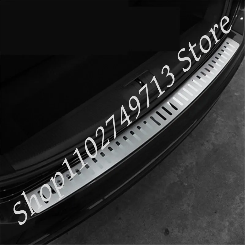 

Stainless steel Exterior Ultra-thin Rear Bumper Protector Sill Trunk Tread Plate Trim For Volkswagon Sharan 2012-2019