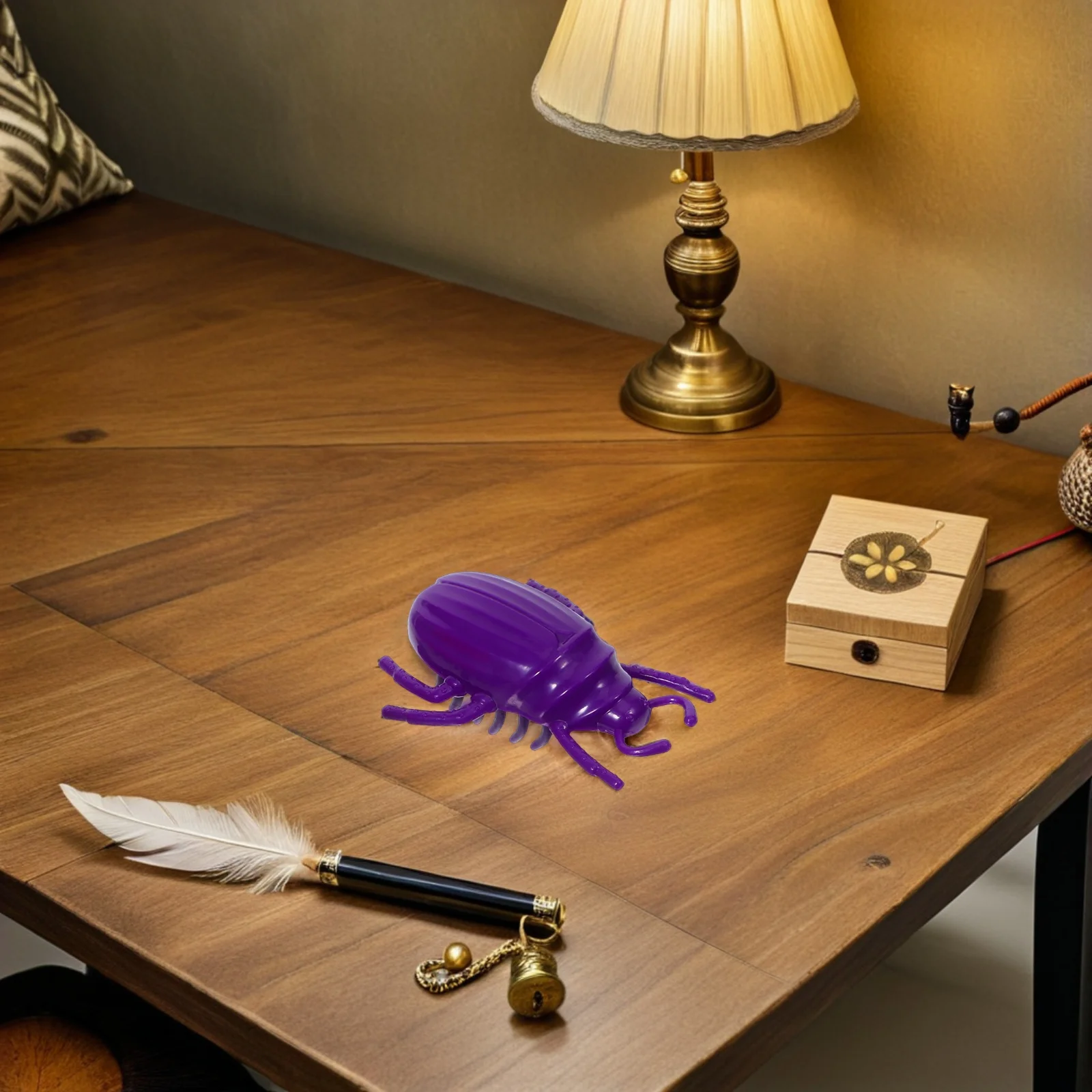 4 قطع من محاكاة البق الكهربائية المتحركة، دعابة الحيوانات الأليفة التفاعلية، المشي التلقائي الصغير، لعبة القطط للأطفال #3