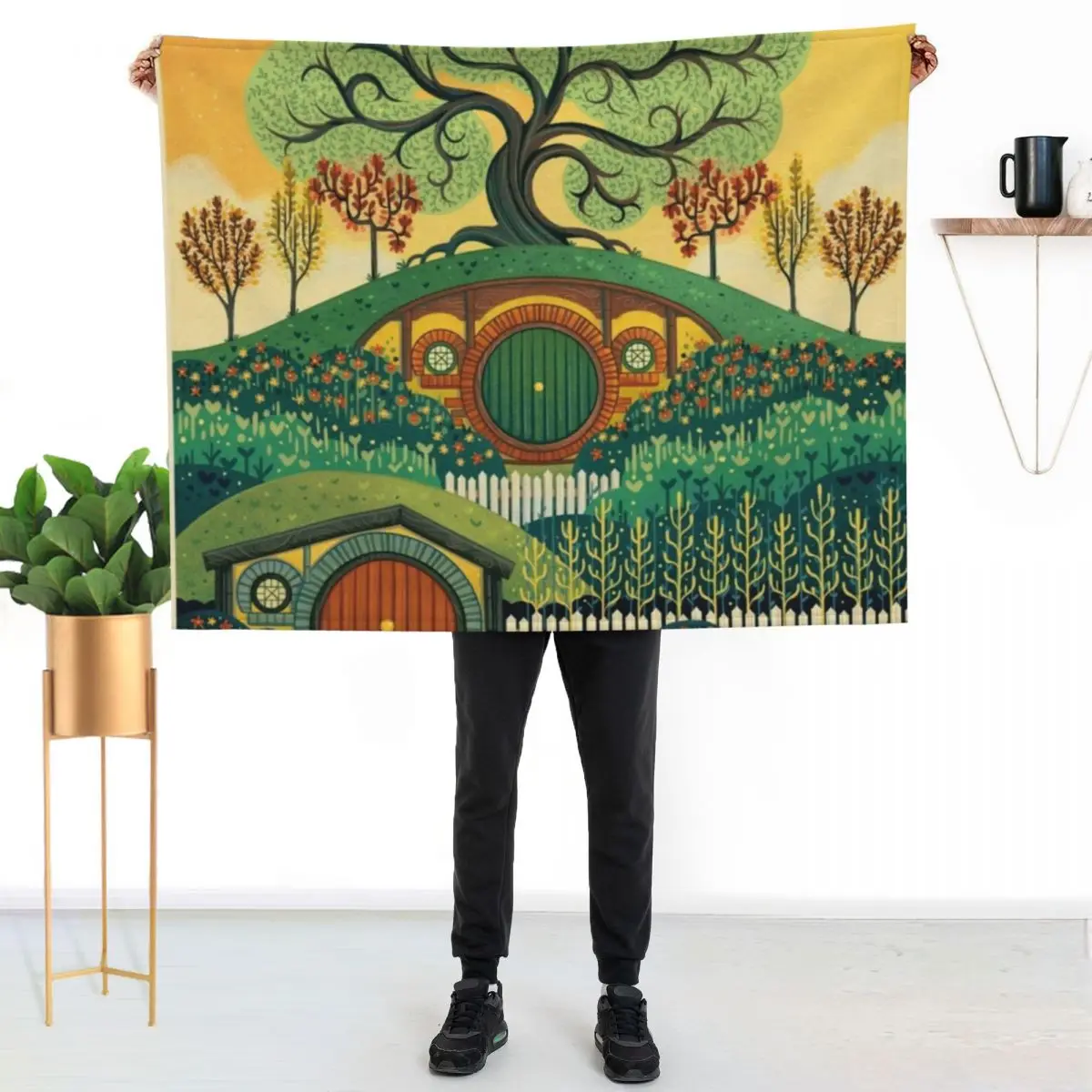 visit the shine poster-1 Throw Blanket Bed decorative Summer Beddings Thermals For Travel Luxury St warm winter Blankets