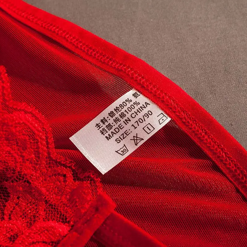 Pure Desire Women Underpants Sexy Lace Comfortable Pure Cotton Crotch Antibacterial Underwear Mid- Waist Triangle Pants New Gift - view 2