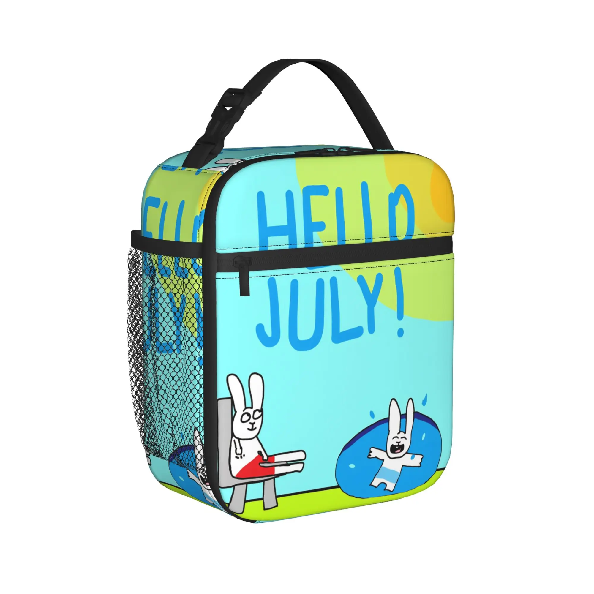 Insulated Lunch Boxes Simon Super Rabbit Merch  Storage Food Box Ins Style Cooler Thermal Lunch Box For School
