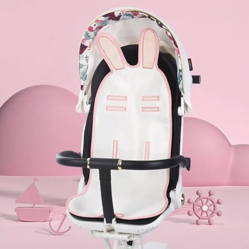 A5YC Travel Friendly Baby Strollers Cooling Pad Summer Pram Ice Silk Mat for Hot Weather and Uncomfortable Pushchairs