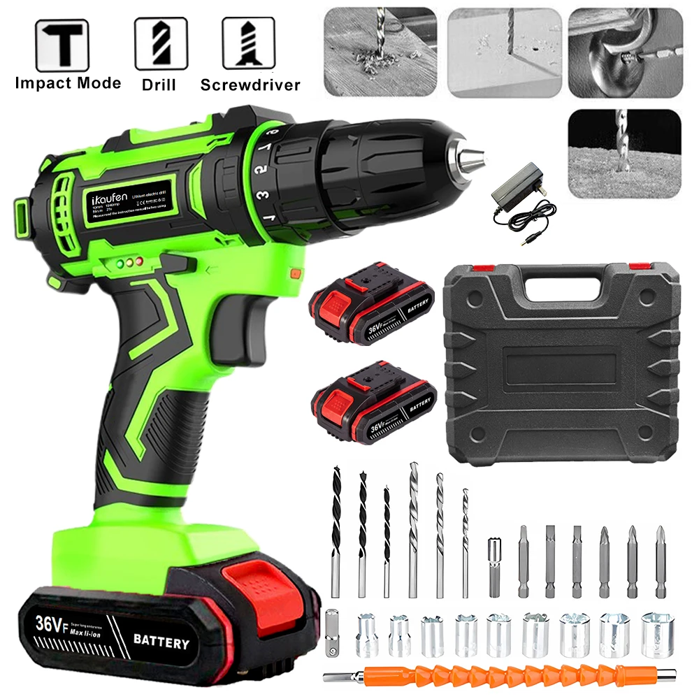 High quality lithium-ion rechargeable battery electric tool hand drill