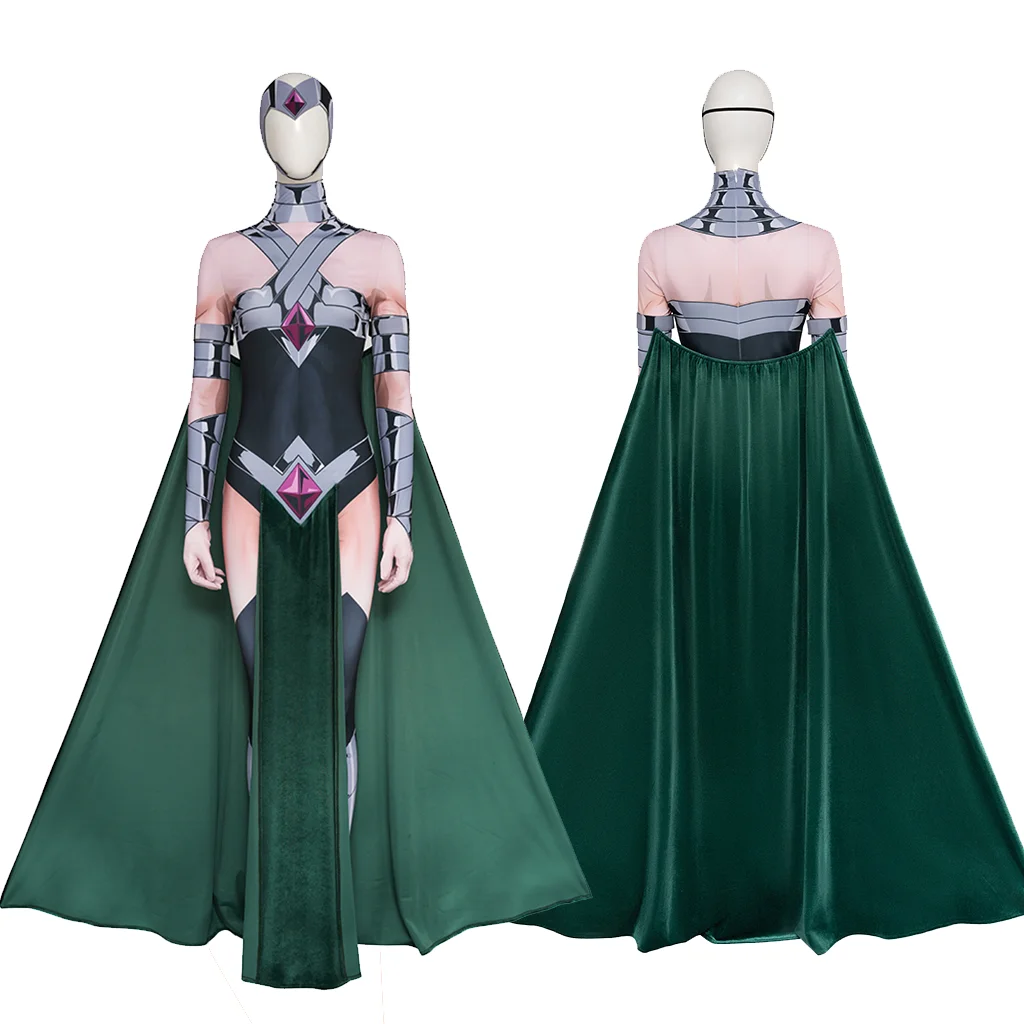 

Movie Sersi Cosplay Female Sexy Bodysuit Suit Women Jumpsuit Sersi Battle Costume Halloween Disguise Party Costume