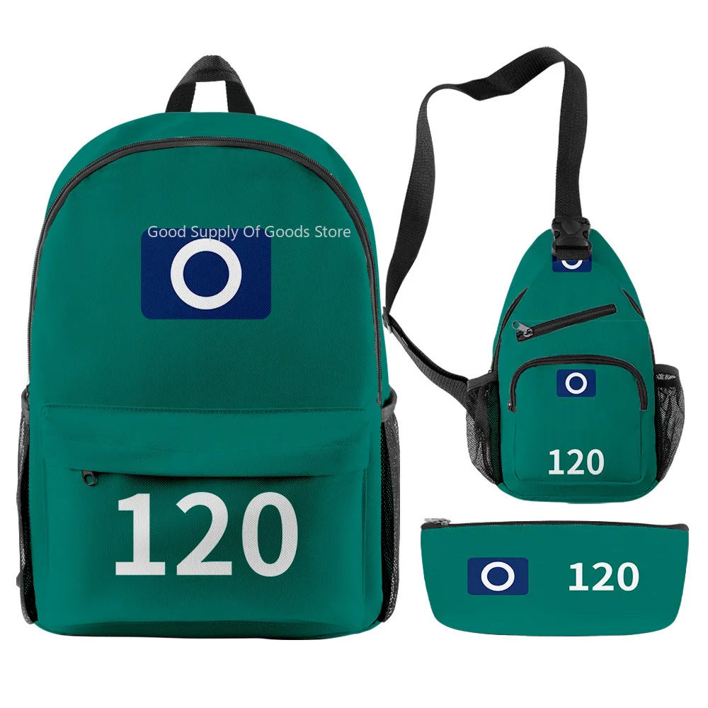 NEUE Korea Spiel Season2 Cosplay Rucksack Taschen Unisex Solide Druck Schulter Taschen Student Große Kapazität Schule Handtaschen Paket