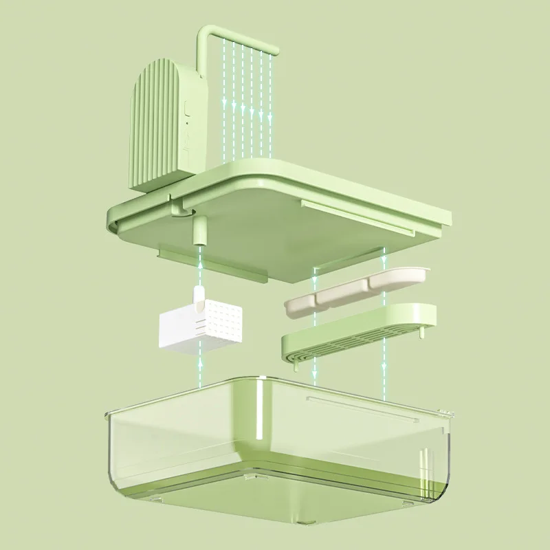 Bird Multi-functional Bath Basin Xuanfeng Peony Bathroom Bird Cage Hanging Parrot Bath Box Parrot Supplies