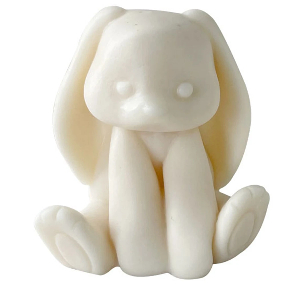 

Rabbit Silicone Aromatherapy Candle Mold Sitting posture Little Rabbit Candle Silicone Mold Making Tools Handmade Fragrance