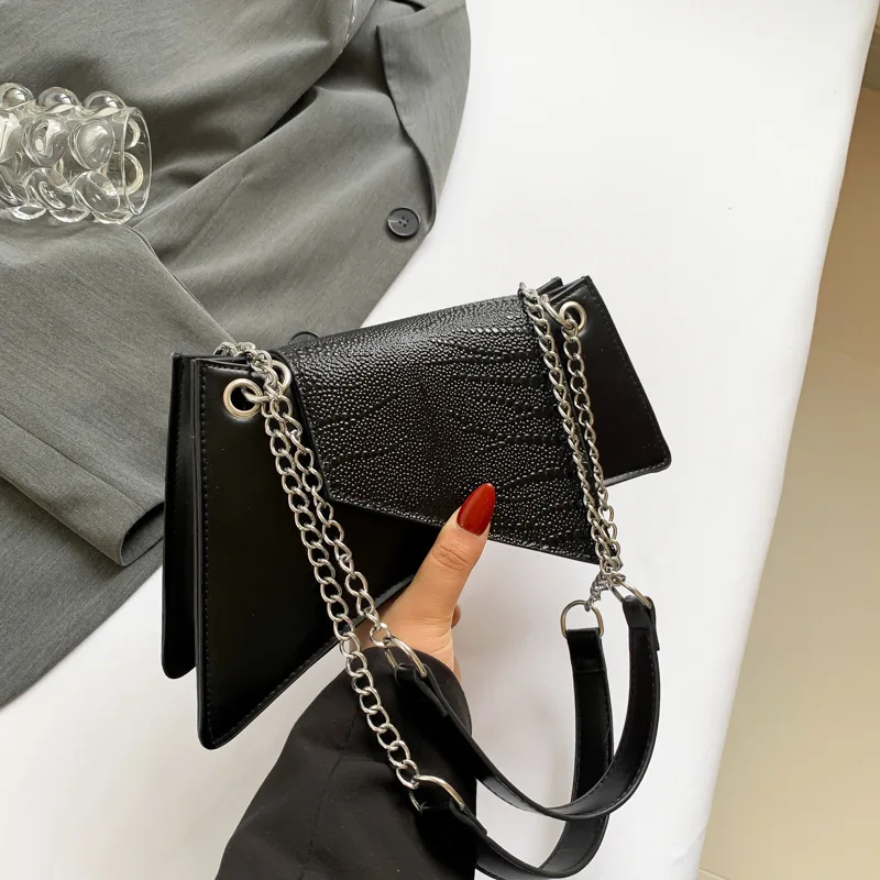 

Popular Bags Fashionable Personality Girl Foreign Style Shoulder Bag Simple Fashion Casual Small Square Bag Handbags