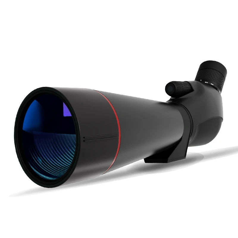 Large Objective Lens Bird Watching Telescope, 20x-60x HD Spotting Monocular, 80mm Zoom