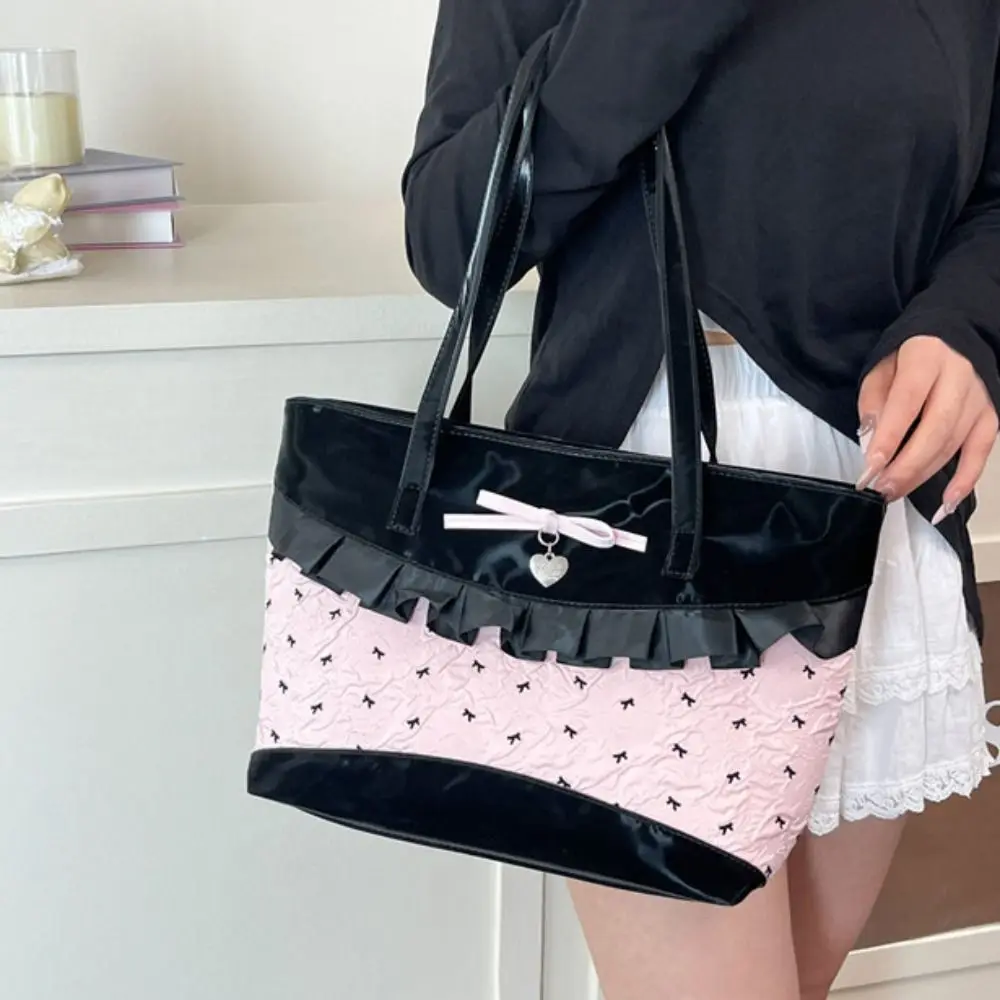 المحمولة شعرية مقوس دانتيل حقيبة كتف النمط الريفي الترفيه الدنيم منقوشة حقيبة يد جميلة خمر التنقل حمل حقيبة الهدايا