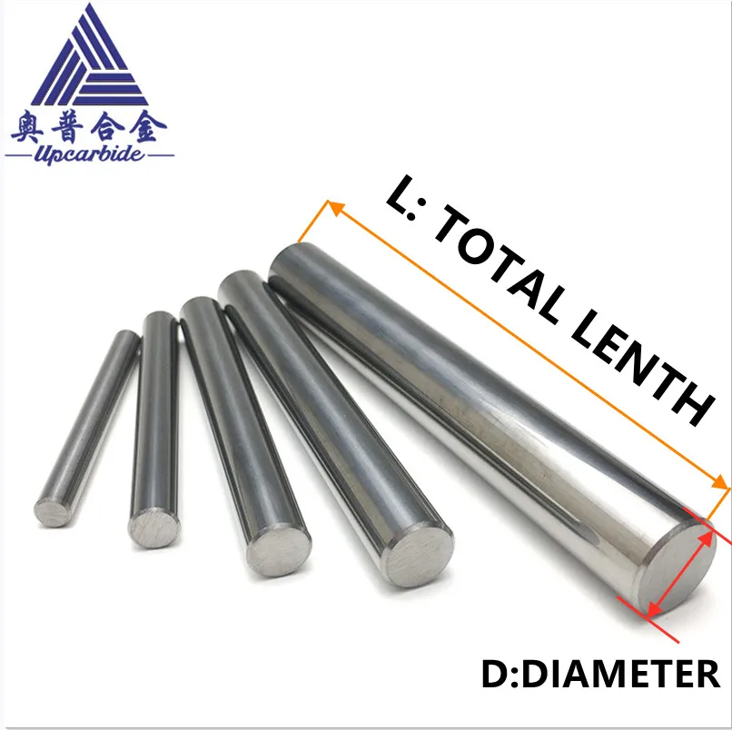 UP20W Co 10% Fine Grain Size 91.8hra Ground Chamfer Metric h6 Tungsten Carbide End Mill Rods