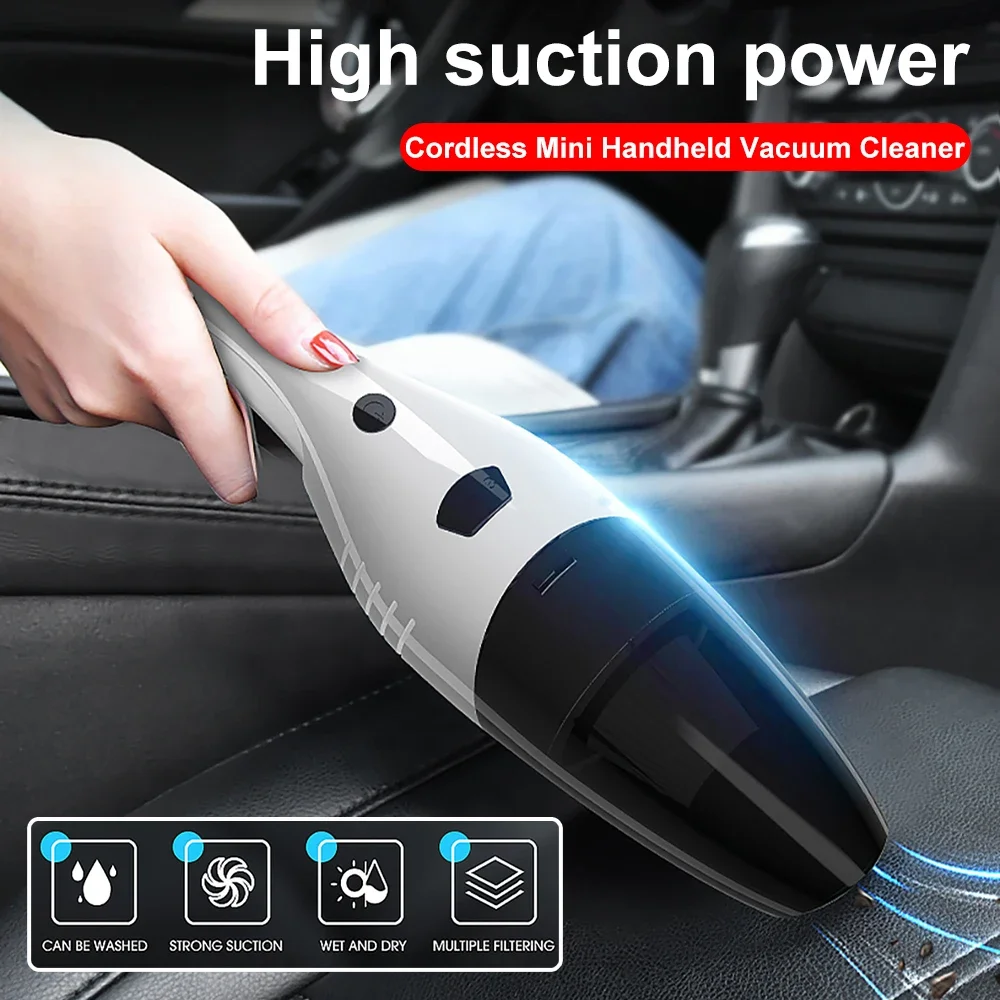 

Мини беспроводной многофункциональный автомобильный пылесос USB перезаряжаемый портативный автомобильный пылесос высокой мощности для домашнего автомобиля