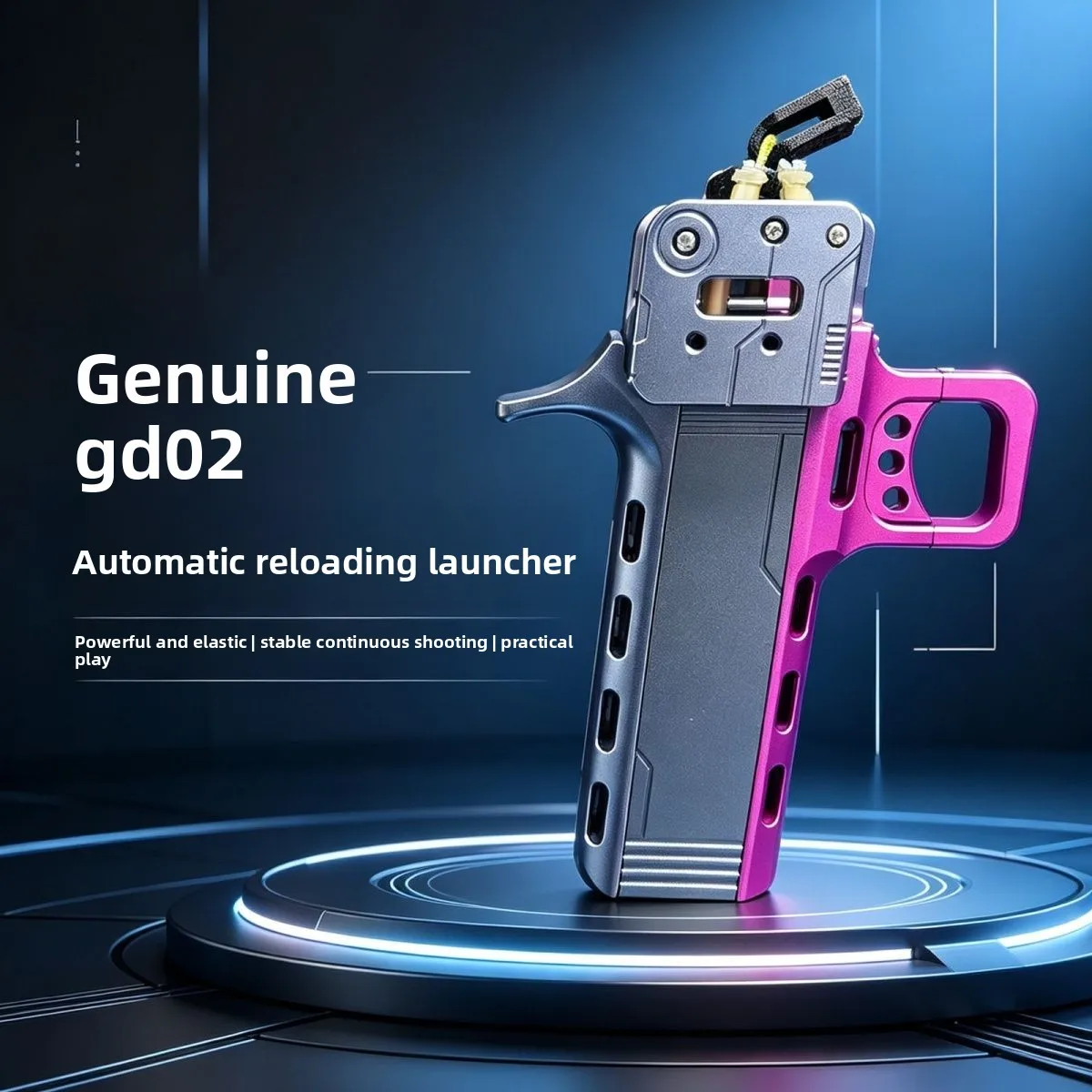 GD20 New Metal Stainless Steel Slingshot Button Scroll Wheel Smooth Upward Bead Toy Precision Magnetic Popularity Outdoor Tools
