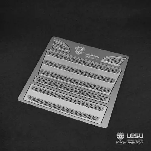

Металлическая передняя решетка LESU, забор A для RC 1/14, тягач, Tamiyaya, модель «сделай сам», часть, аксессуары для игрушек TH04763