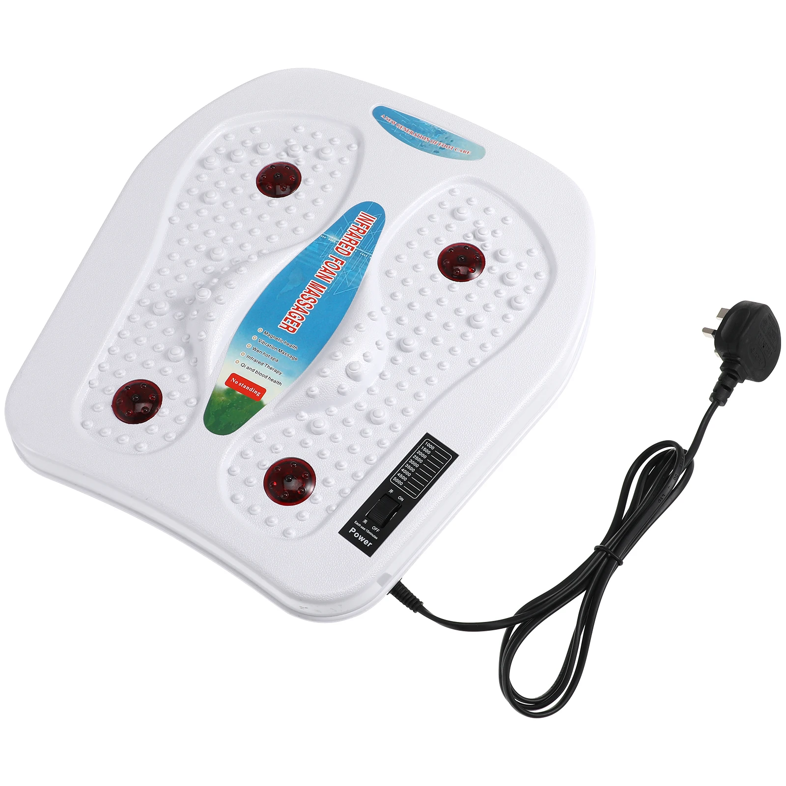 

Electric Foot Massager Machine Heated Multifunctional Foot Massage Relaxing Feet Care Machine Uk Plug Feet Massager