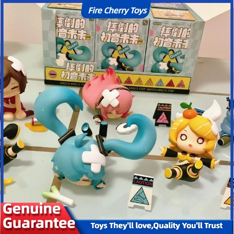本物のボーカロイド初音ミクが鏡の向こう側に落ちる-ブラインドボックス周辺機器-qバージョンモデル人形-サプライズギフト-漫画