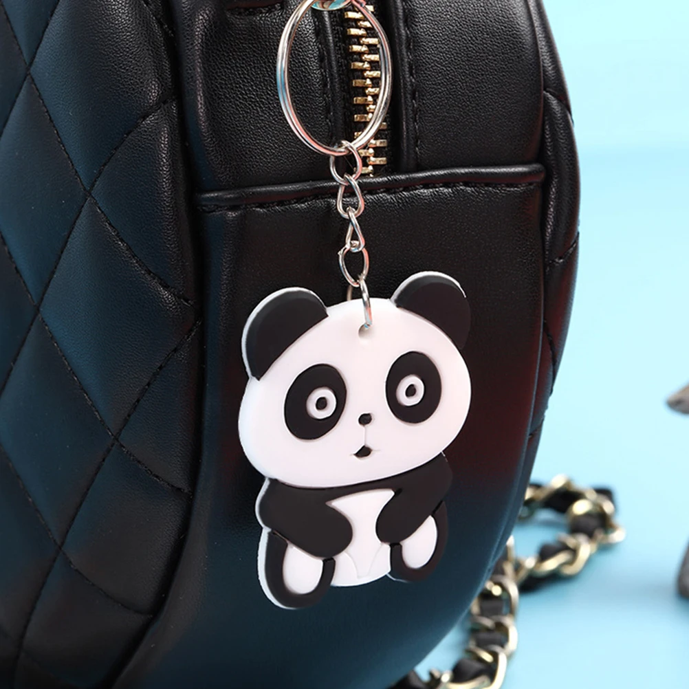 

30Pcs Decorative Panda Keychain Backpack Ornament Beautiful Color Premium Material Fine Craftsmanship Panda Keychain