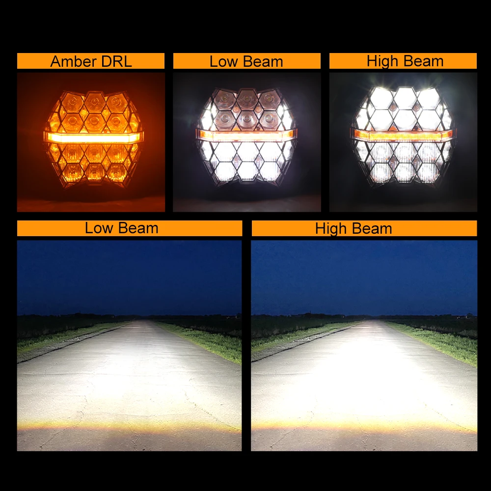 

Wholesale Prices E-Mark Off Road Led Driving Spot Light Truck Off Road Led Work Lights 7 Inch Car Led Work Driving Lights