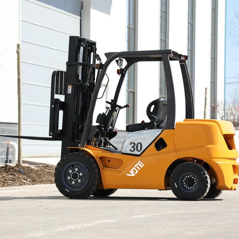 Customized Forklift Diesel 7 Tons Diesel Forklift Big Power Fork Transport Equipment Higher Cost Performance Machine