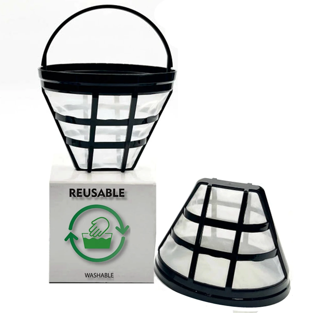 1/2 Pack Replacement Coffee Maker Basket Filter Fit 8-12 Cup Basket Drip Compatible with HD7751 Coffee Machine Coffee Pour Over