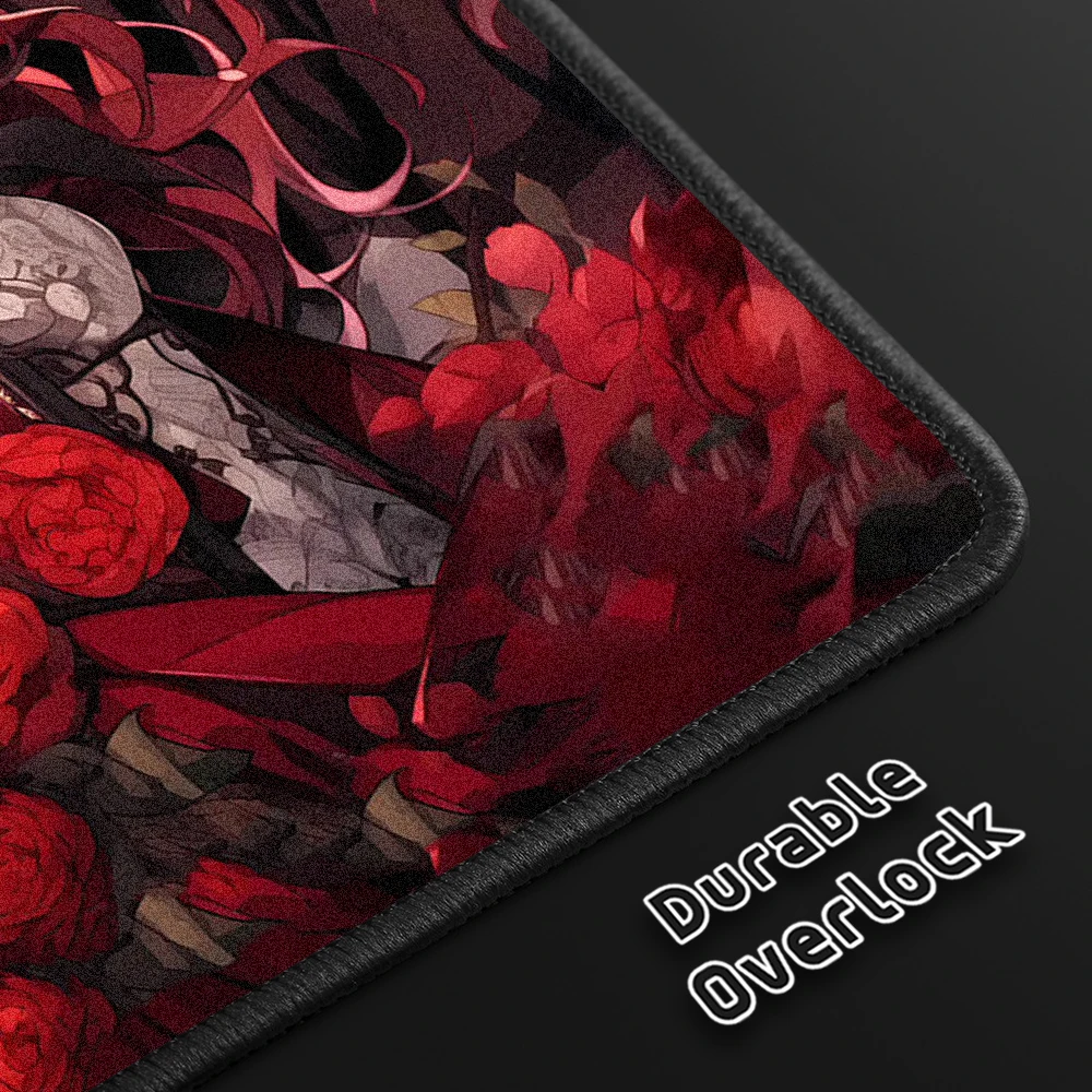 Tiger Gaming Mouse Mat Premium Gamer E-Sports Mousepad Anime Girl Speed Mouse Pad High Elastic Non-slip Bottom Keyboard Mat