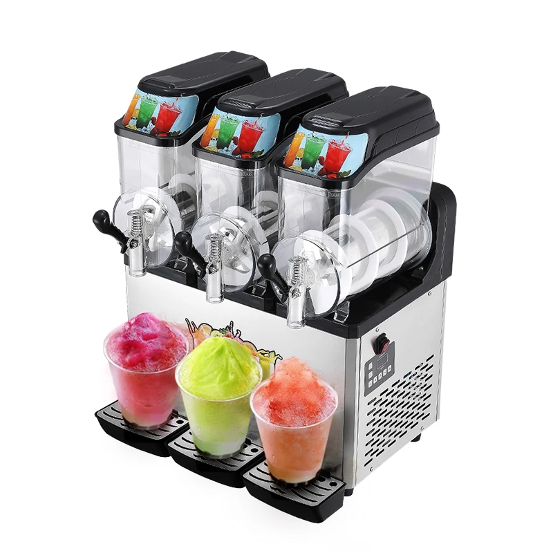 New Commercial  Slush Machine High Efficiency High Productivity  Warranty Frozen Equipment