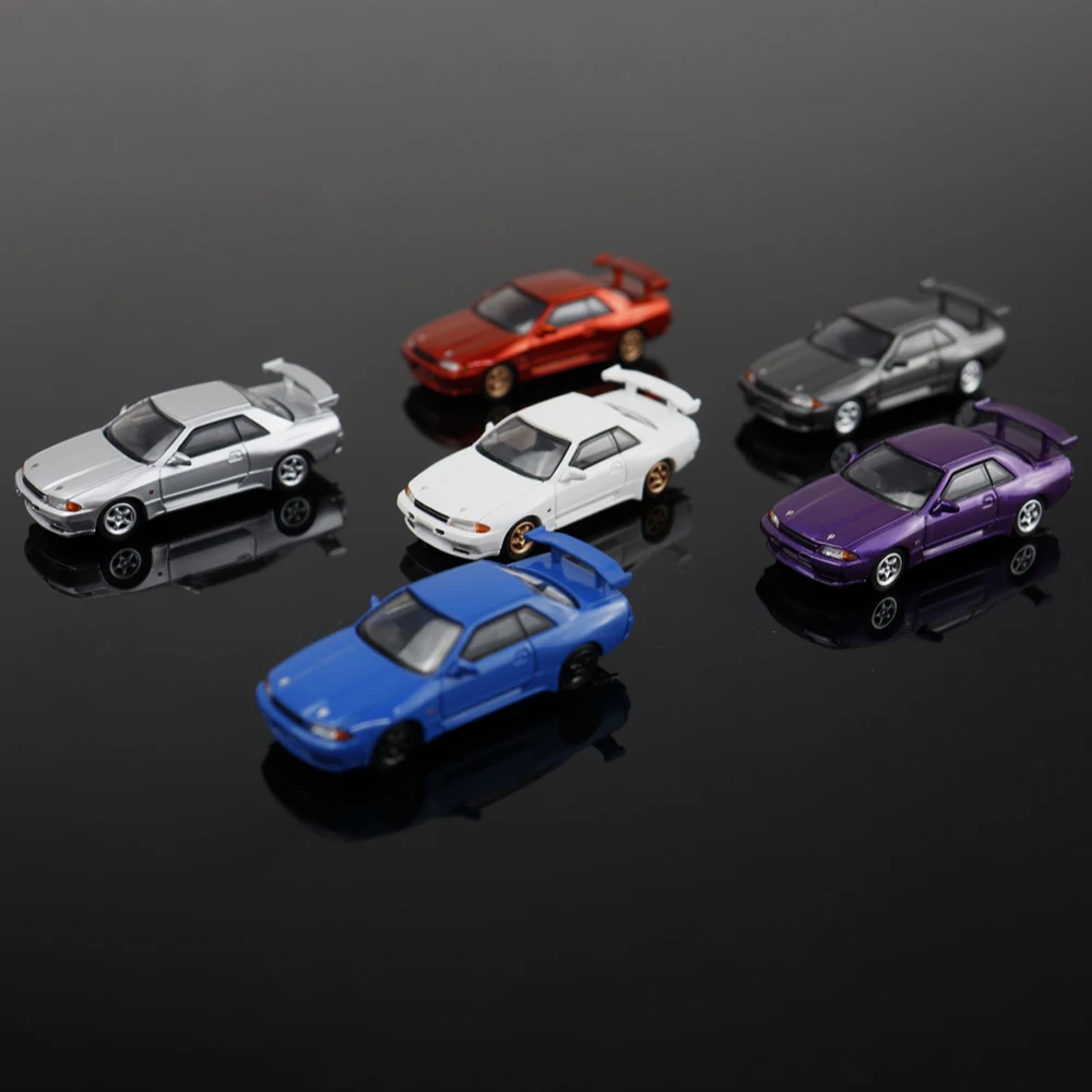 

1:87 Resin Diecast GTR R32 Style Cars Model Vehicle Toys For Collection Decoration Simulated Roadster Model Gift Toy