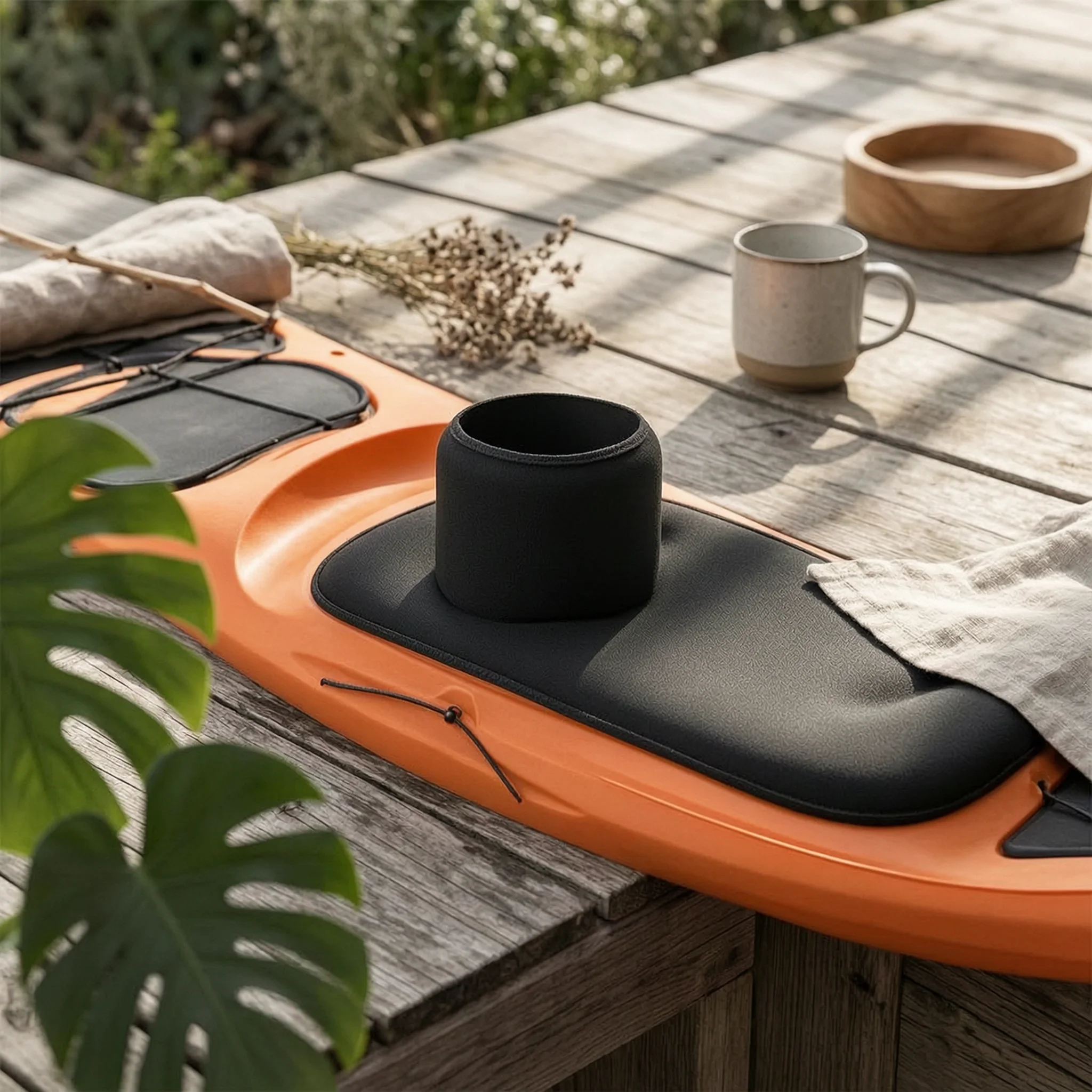 Kayak Cockpit Cover Splashproof Neoprene-style Canoe Spray Guard Water Sports Gear for Marine Paddling Protection