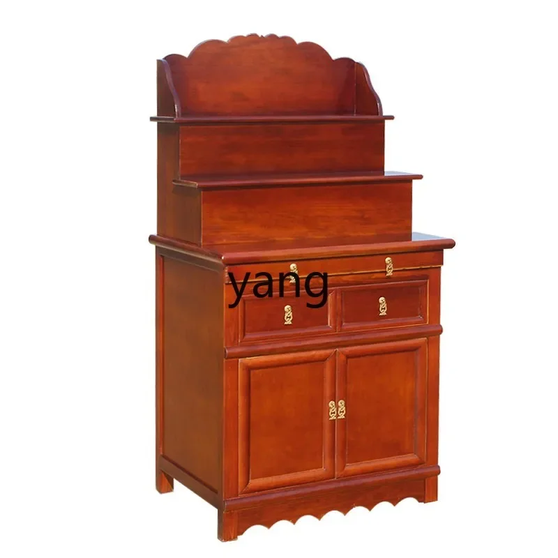 CX Home God of Wealth Buddha Statue Worship Table Modern Buddha Cabinet Clothes Closet Altar All Solid Wood Altar
