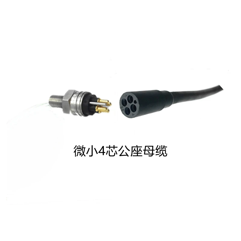 Imagem -05 - Impermeável e Conector do Cabo Resistente à Pressão Água Conector Apertado Tomada Deep Sea Mcil4m 4-core