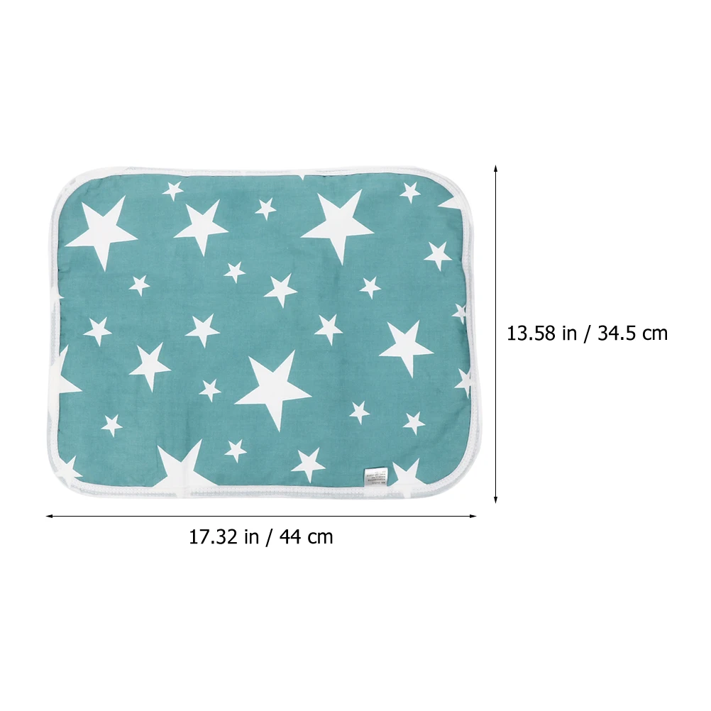 

4 Pcs Crib Pet Training Mat Bedding Liners Filling Polyester Fiber Lovely Hamster