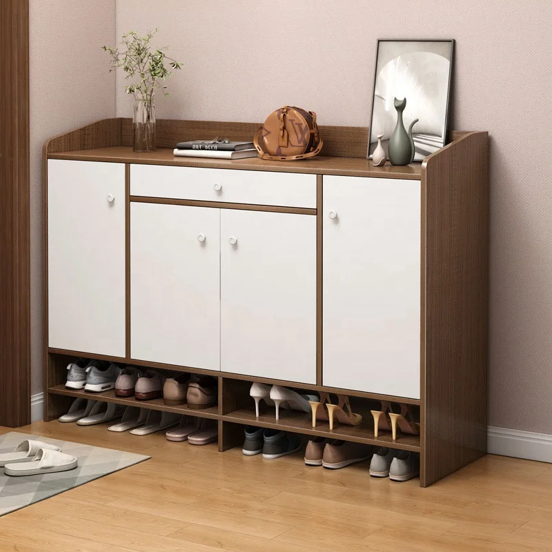 

Modern shoe cabinet household door new burst entry door large capacity storage economy small apartment shoe rack