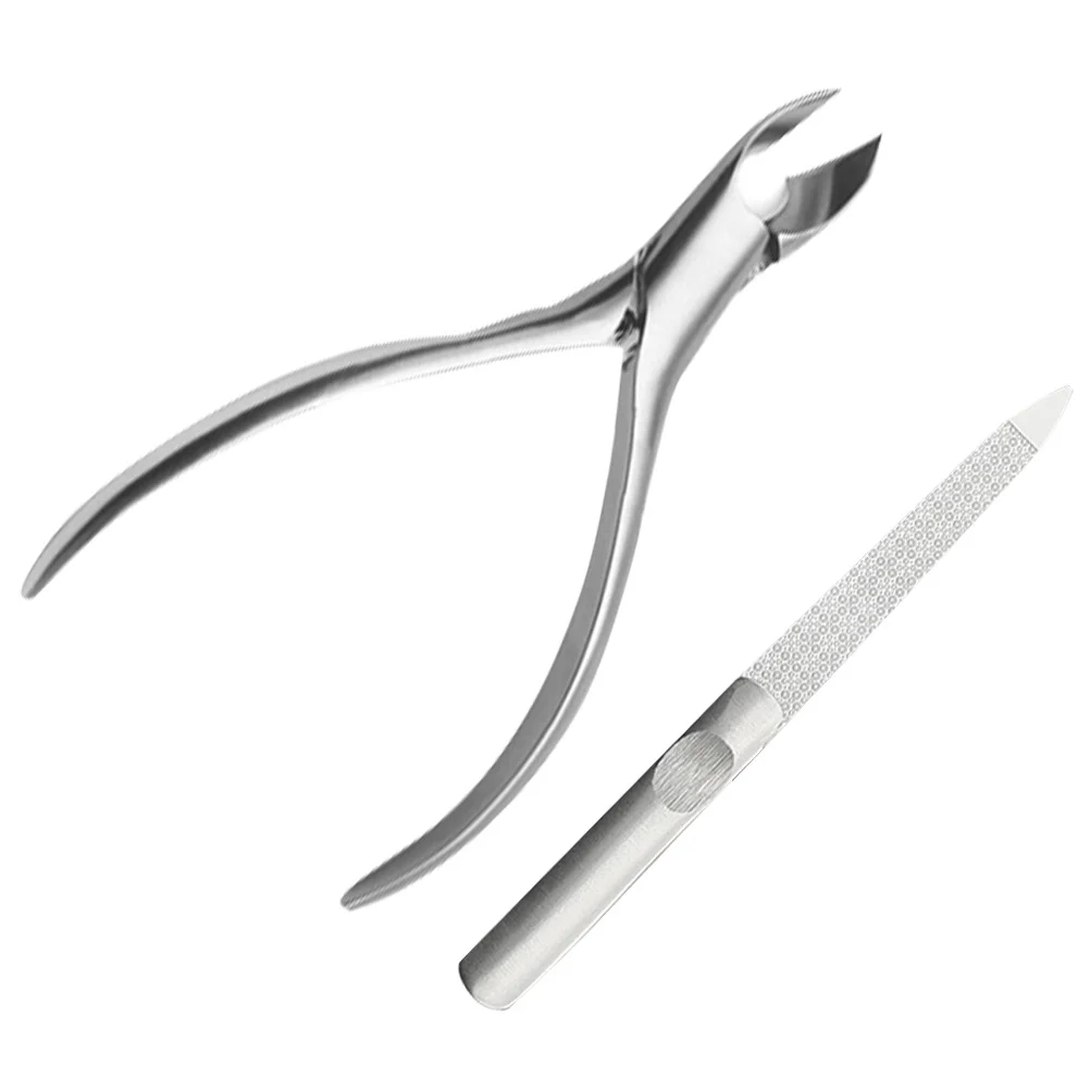 

1Set Nail Clippers Stainless Steel Portable Manicure Grooming Kit Cuticle Remover Toenails Cutter Fingernails Pedicure Cleaning