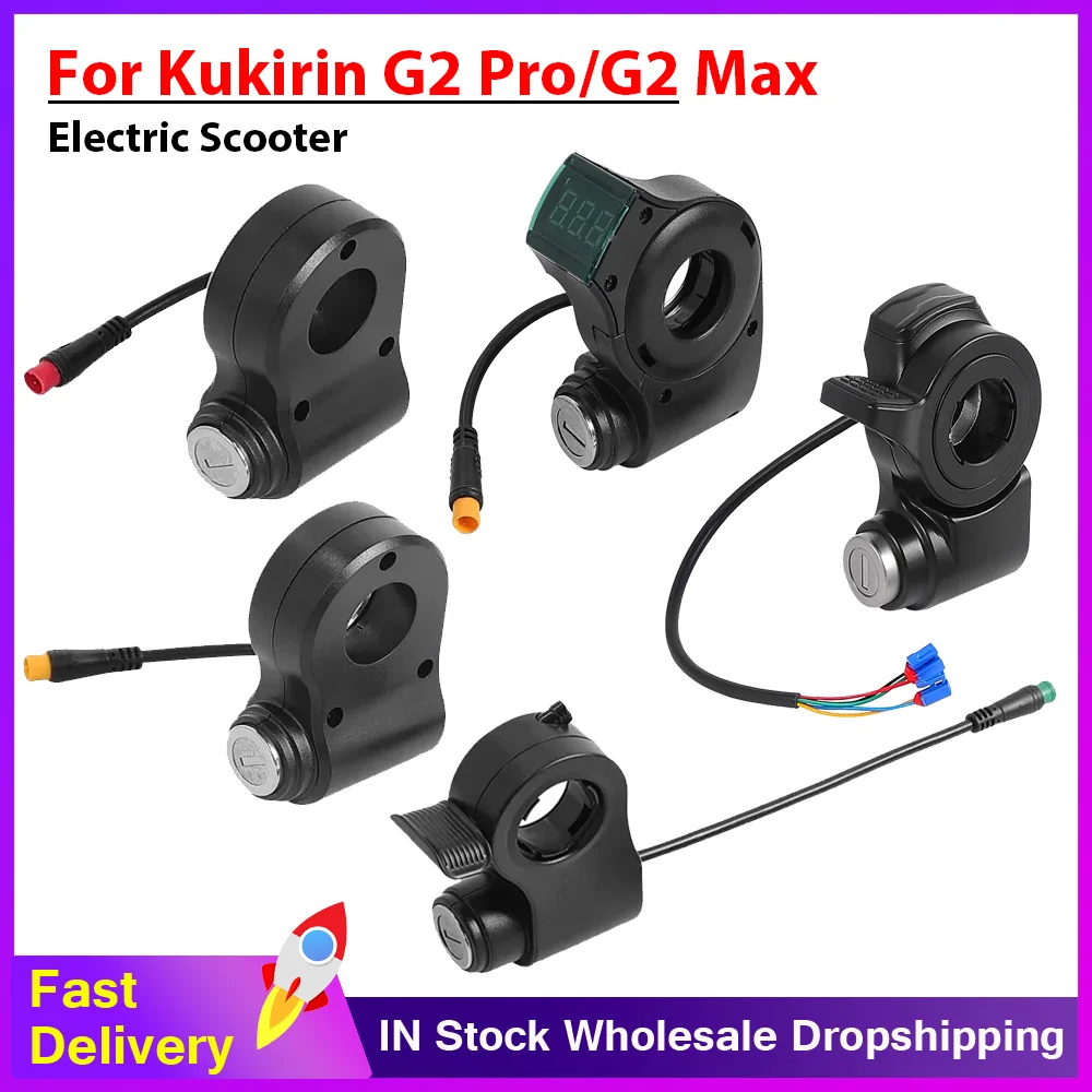 Für Kukirin G2 Pro / G2 Max Elektroroller-Zündschloss – Power-Tastensperre mit Schlüsseln, Starterschalter-Teile