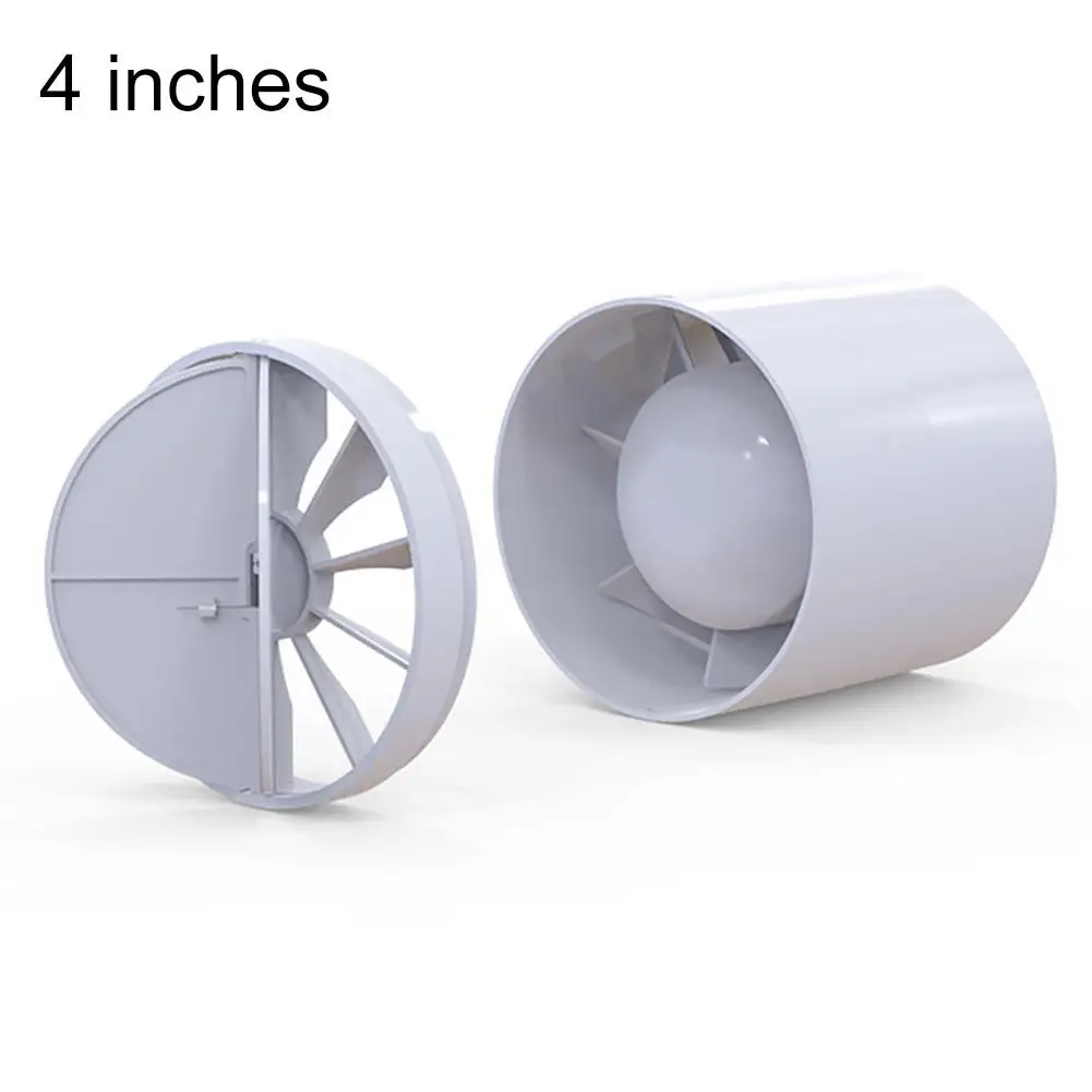 220V for exhaust Fan with Backdraft Valve for Efficient Bathroom and Kitchen Ventilation Flexible Installation Options