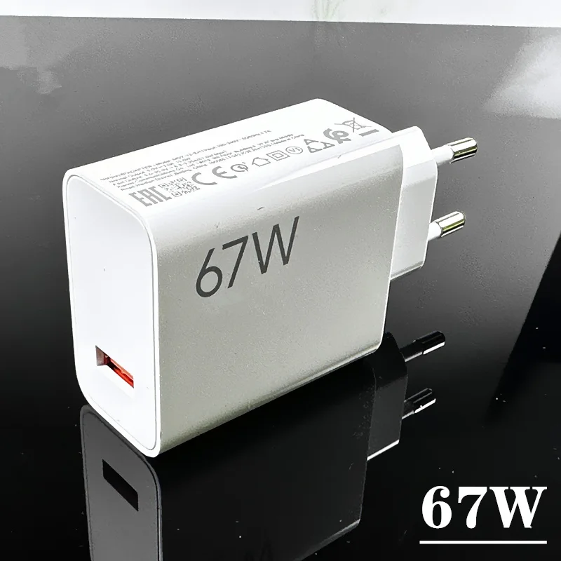 Szybka ładowarka USB 6A 67 W do Xiaomi 14 13T 12 Lite 11 Ultra Redmi Note 13 12 11 10S 9 Pro POCO Turbo Charge Kabel ładujący typu C