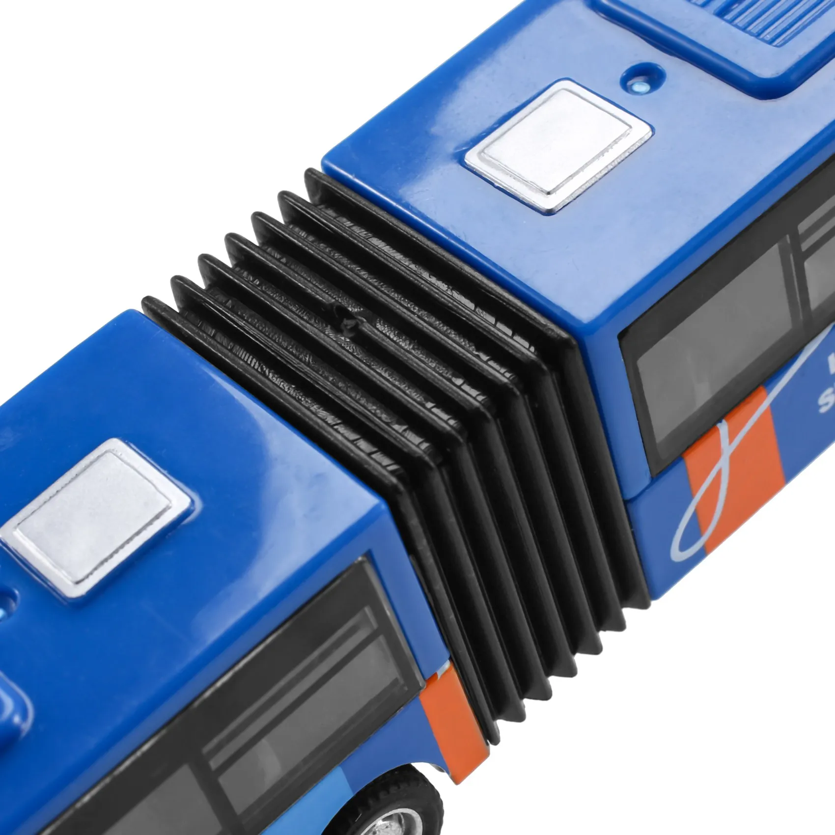YSUN-Children's Diecast Model Vehicle Shuttle Bus Car Small Baby Pull Back
