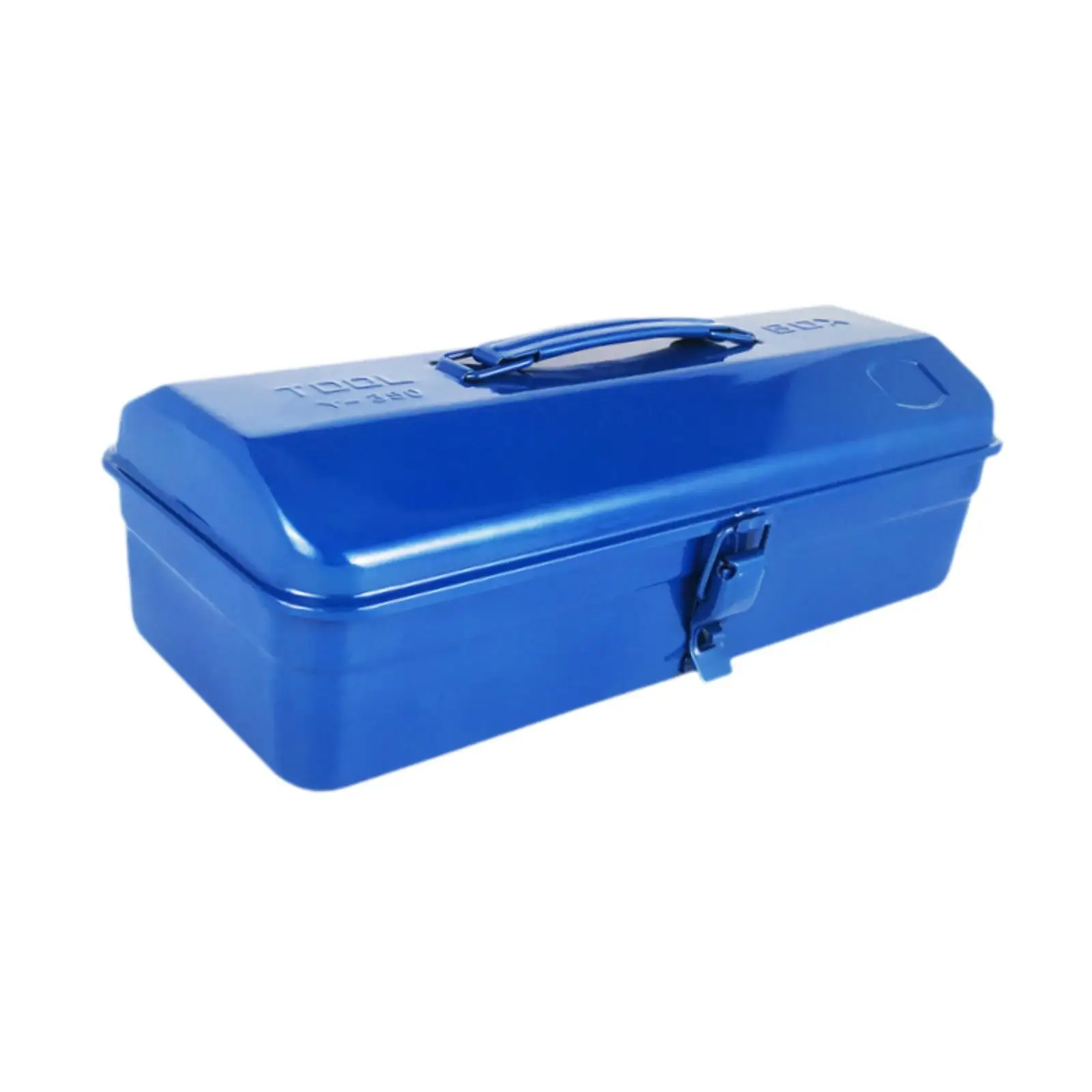 

Iron Tools Box Tool Chest Easy Access Hardware Storage Lockable Lock Buckle Multipurpose Small Hand Tool Case Empty Tool Box