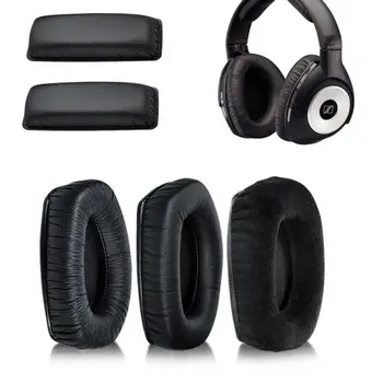 플라스틱 후크가 있는 교체용 이어패드, Sennheiser RS110 RS160 RS170 RS180 HDR160 HDR170 HDR180 쿠션 커버, 이어 패드