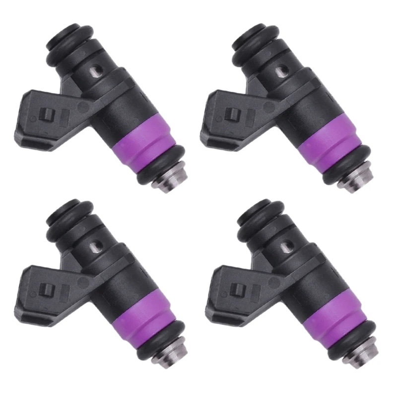 4PCS Fuel Injector Injection Nozzle For Renault Megane Replacement Parts Nozzle Injection Petrol 8200505191 8200132259 H132259