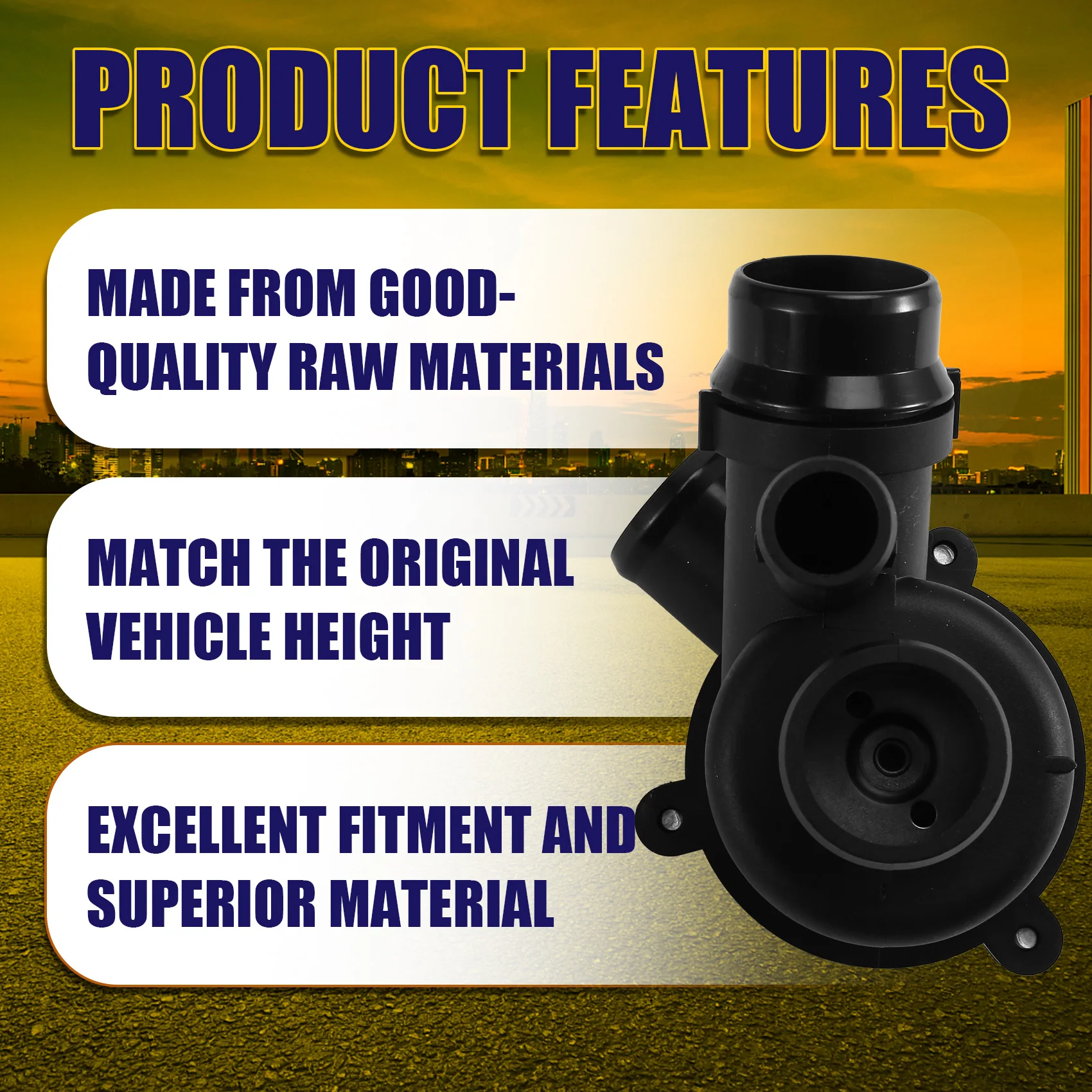 

LR033675 New Coolant Thermostat Housing For Land Rover Discovery LR4 Range Rover RR Sport 3.0L Diesel-AD39