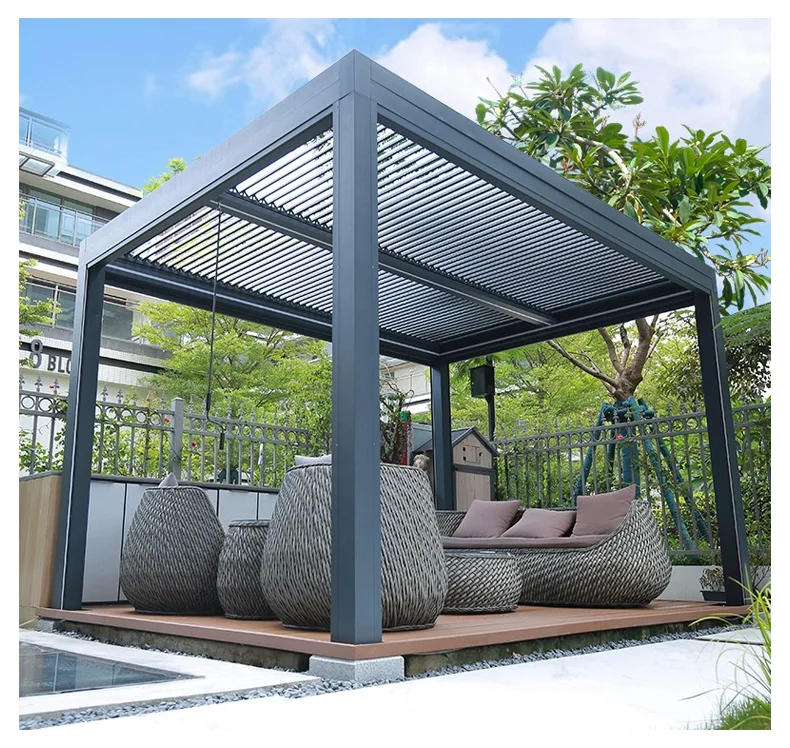 Pergolado Retangular de Alumín - Outdoor Lighting For Gazebo avaliação e preço