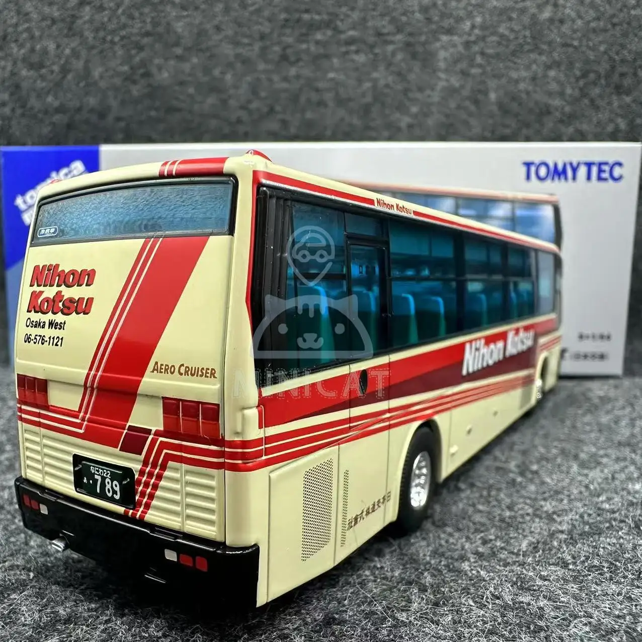 2412 TOMYTEC 1/64 TLV LV-N300c FUSO Air Bus Japan Transport alloy trolley model collection decoration