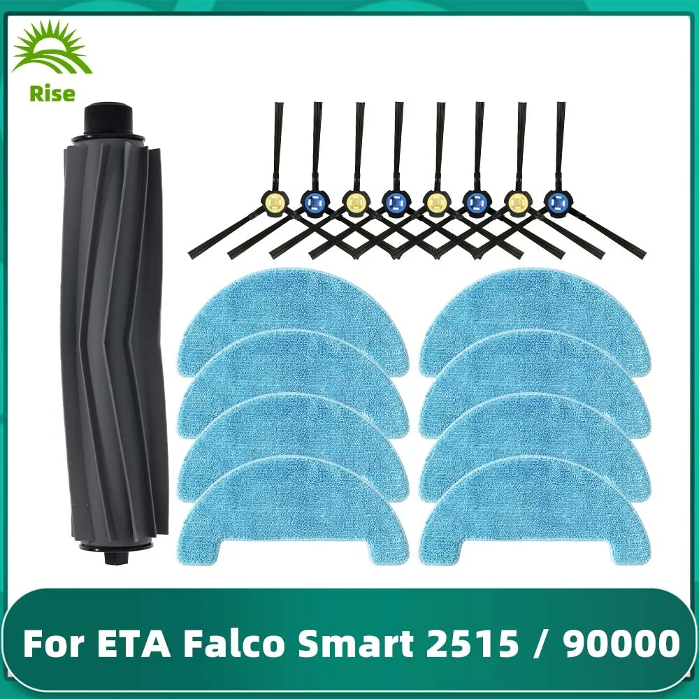 ل ETA Falco الذكية 2515 / 90000 روبوت المكانس الأسطوانة الرئيسية الجانب فرشاة ممسحة الملابس خرقة استبدال قطع الغيار