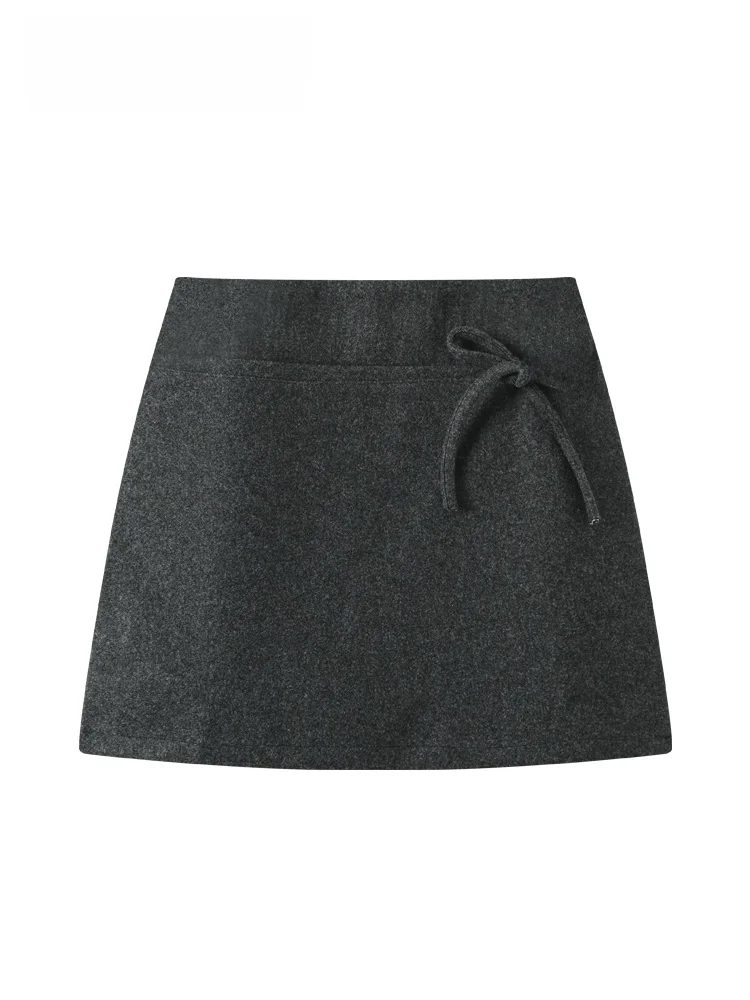 

High Waist Short Skirt Women's Casual Fashion Spring Season plus Size Sister Trendy Skirt Pear Body Type A-Line Skirt