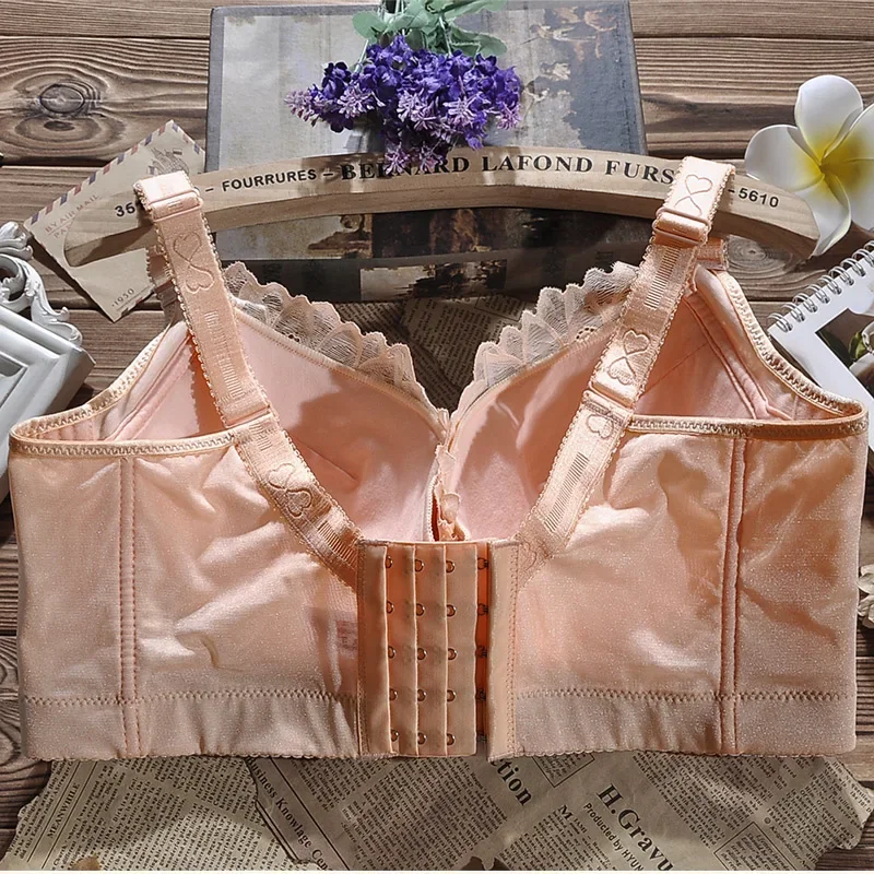 Sutiãs de renda de tamanho grande para mulheres, lingerie push up, copo grande, E F Cup, plus size, roupa íntima de renda, lembrete quente, 105, 110