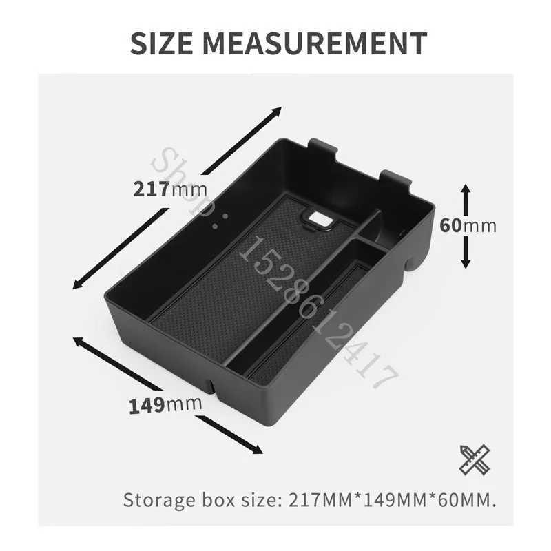 For Chevrolet Malibu 2016 2017 2018 2019~2024 Car Central Armrest Storage Box Stowing Glove Case Tray Container Accessories