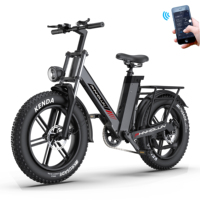 PHNHOLUN C6 pro Electric Bike, 1000W Motor, 48V 17Ah Battery, 20*4.0-inch Fat Tires, 60Km/h Max  Speed