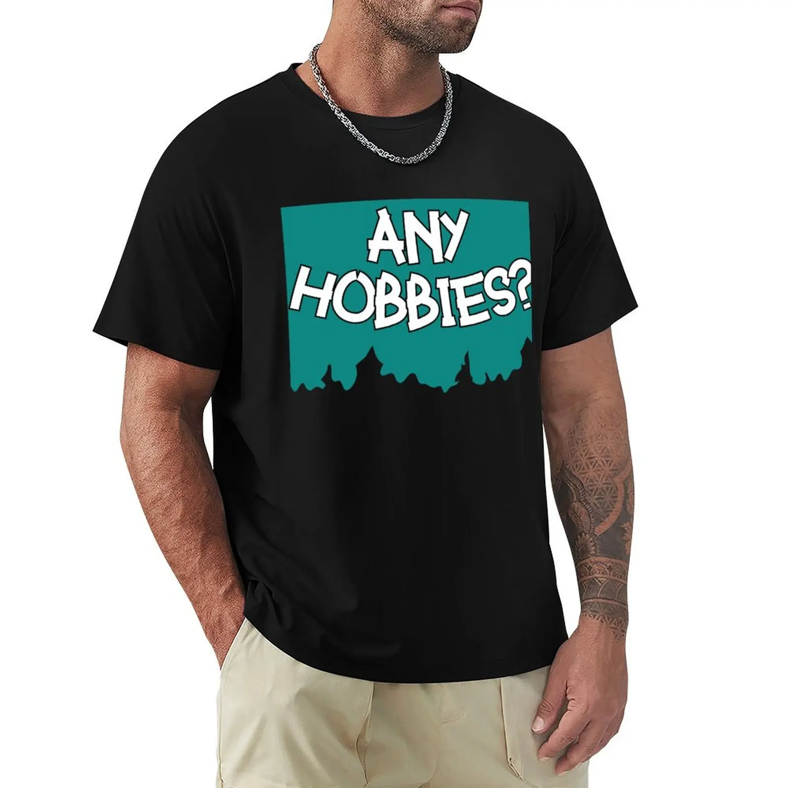 Any Hobbies? You find Interesting? T-Shirt blacks korean fashion black t-shirts for men