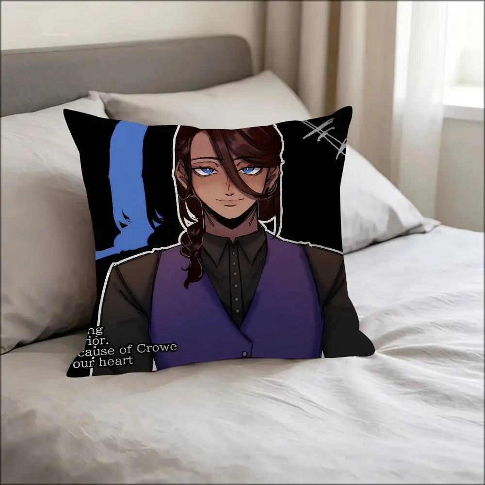 The Kid C-Crowe At The B-Back   Decorative Room Aesthetics Pillow Case Home Decor Bedroom Sofa Bed Pillow Cover 45x45